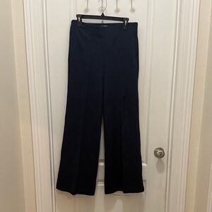 LOFT Navy Wide-Leg Pants.  Size M.  New without tags